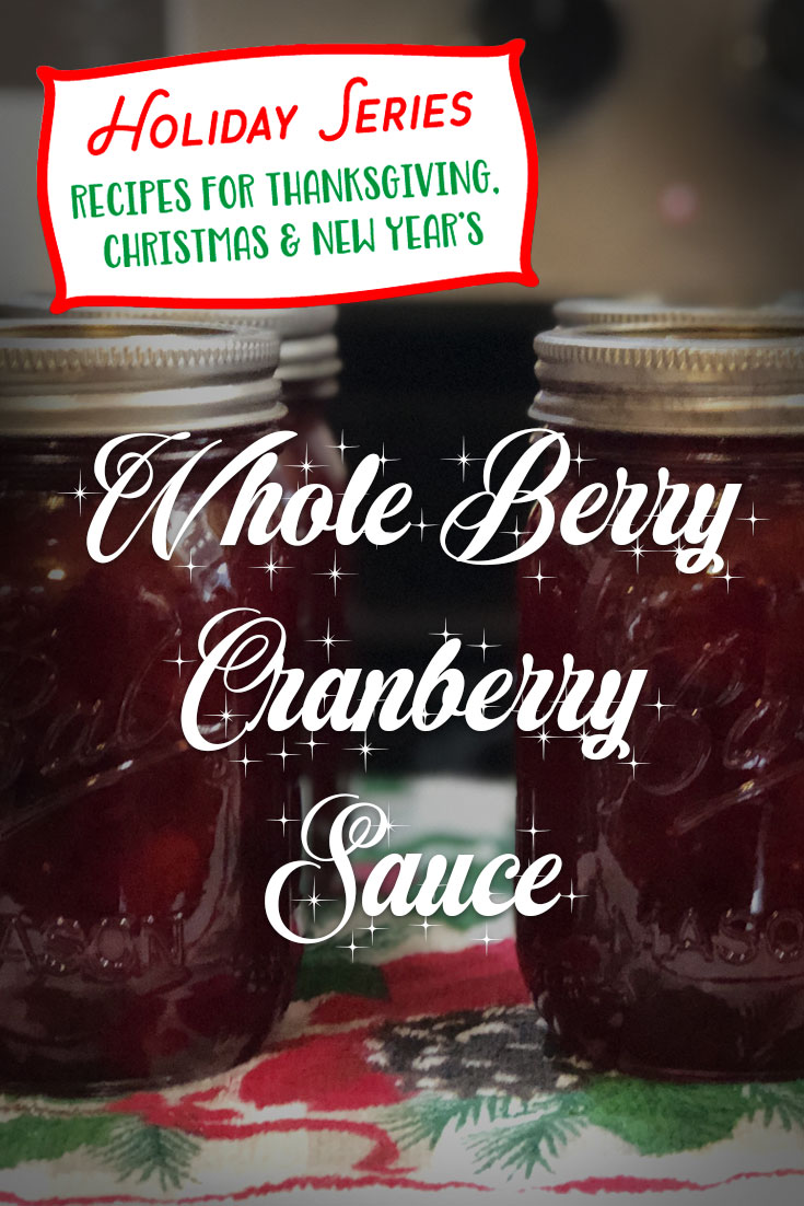 Traditional Cranberry Sauce