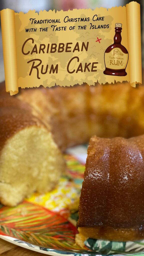 Caribbean Rum Cake - Traditional Christmas Cake with a Taste of the Islands 2 Caribbean Rum Cake