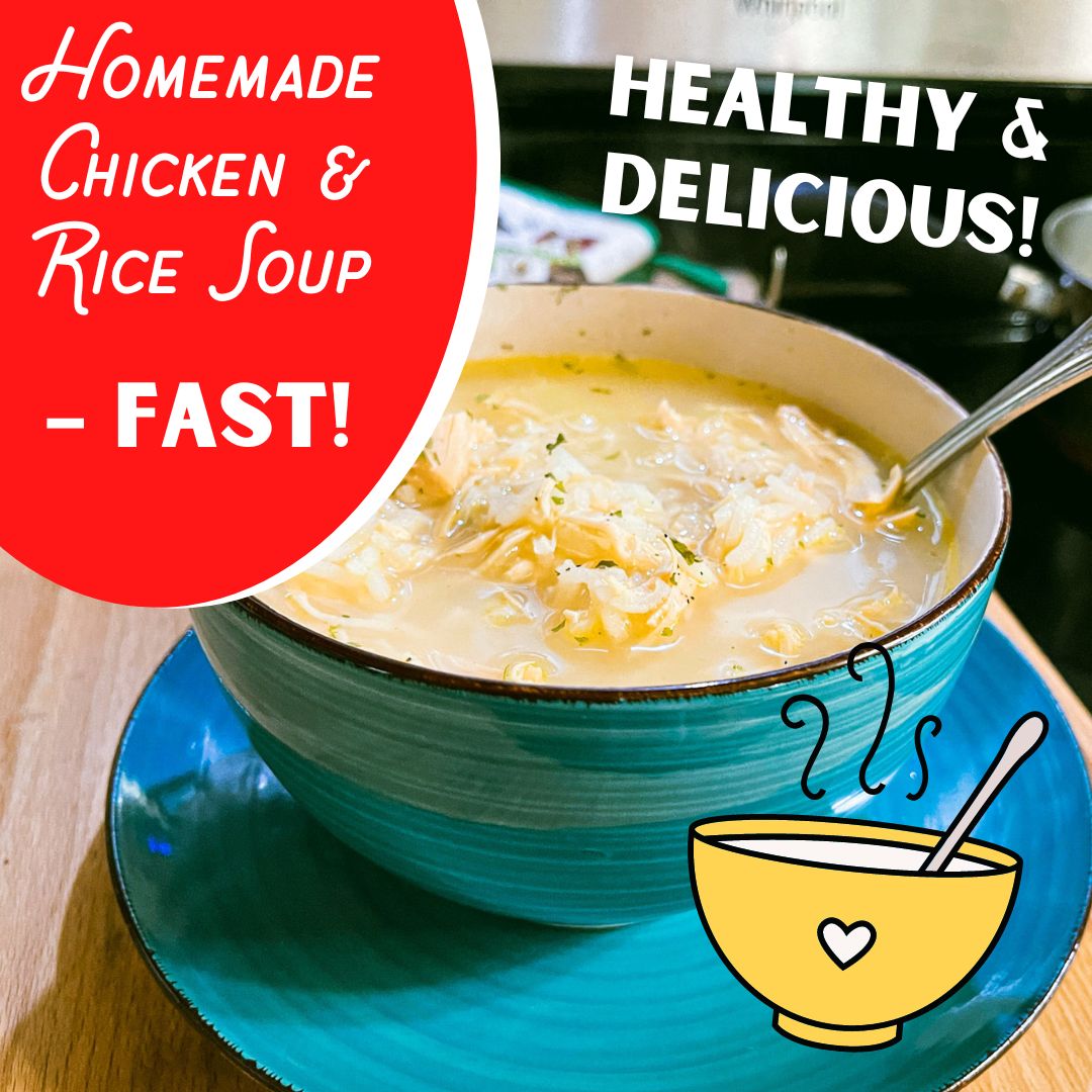 Homemade Chicken & Rice Soup